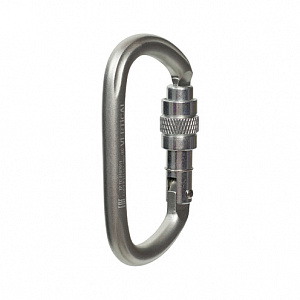 Ver 0260 Карабин овал стальной люкс с муфтой (Keylock) Vertical C в Москве 1