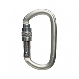 Ver 0260 Карабин овал стальной люкс с муфтой (Keylock) Vertical C в Москве