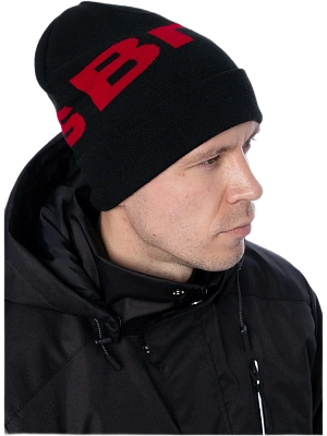 Шапка Brodeks Regular KM135, черный Brodeks в Москве 2