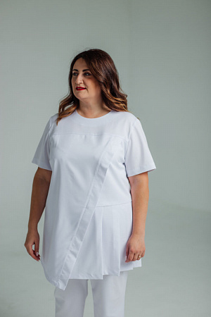 Блуза со складками PLUS SIZE  в Москве 1