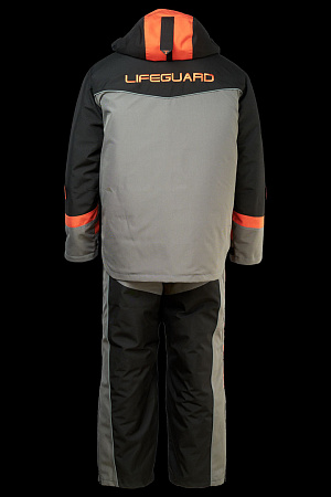 Костюм зимний рыболовный мужской LIFEGUARD, Grey\Black Fantom Force в Москве 0