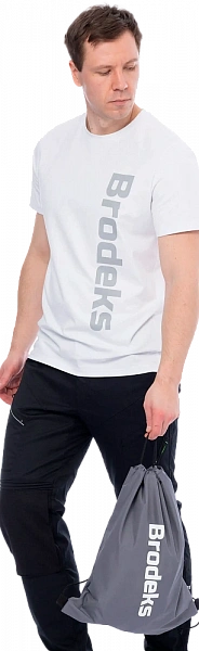 Сумка-мешок Brodeks KM140, серый Brodeks в Москве 0