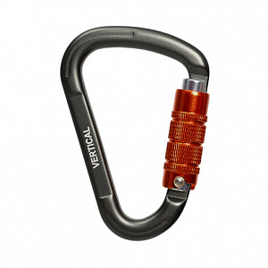Ver 0263-3 Карабин «GRAY» треугольный трехтактный (Keylock) Vertical C в Москве 0
