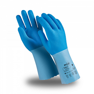Перчатки Manipula Specialist® Рефлекс (интерлок+латекс 1,4мм), L-T-16/CG-949 Факел Спецодежда в Москве