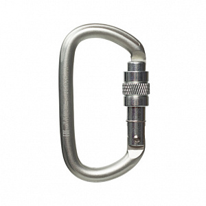 Ver 0260 Карабин овал стальной люкс с муфтой (Keylock) Vertical C в Москве 0