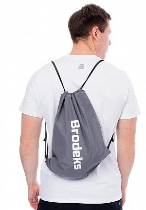 Сумка-мешок Brodeks KM140, серый Brodeks в Москве 1