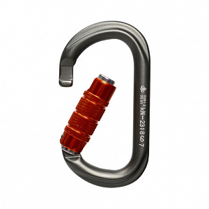 Ver 0261-3 Карабин «GRAY» овал трехтактный (Keylock) Vertical C в Москве 2