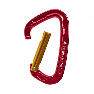 Ver 0269.pink Карабин cкалолазный с прямой защелкой (Keylock) Vertical C в Москве 2