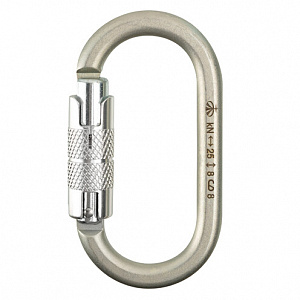 Ver 0238 Карабин овал стальной люкс автомат (Keylock) Vertical C в Москве