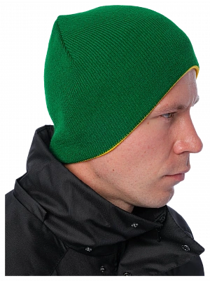 Шапка Brodeks Light Bicolor зеленый Brodeks в Москве 2