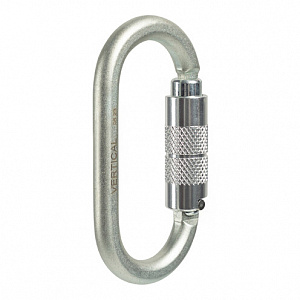Ver 0238 Карабин овал стальной люкс автомат (Keylock) Vertical C в Москве 2