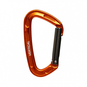 Ver 0269.orange Карабин cкалолазный с прямой защелкой (Keylock) Vertical C в Москве 0
