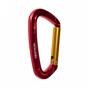Ver 0269.pink Карабин cкалолазный с прямой защелкой (Keylock) Vertical C в Москве 1